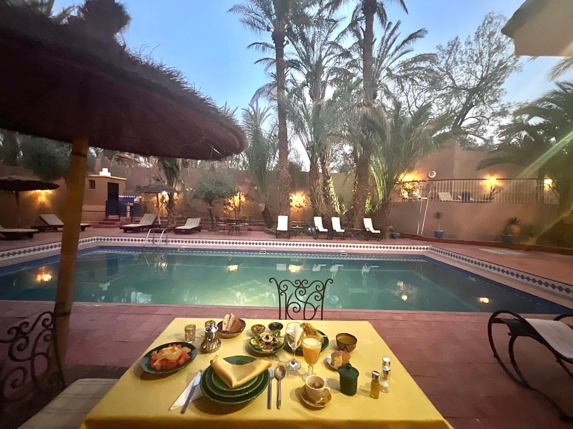 Riad Le Petit Jardin Zagora Exterior photo
